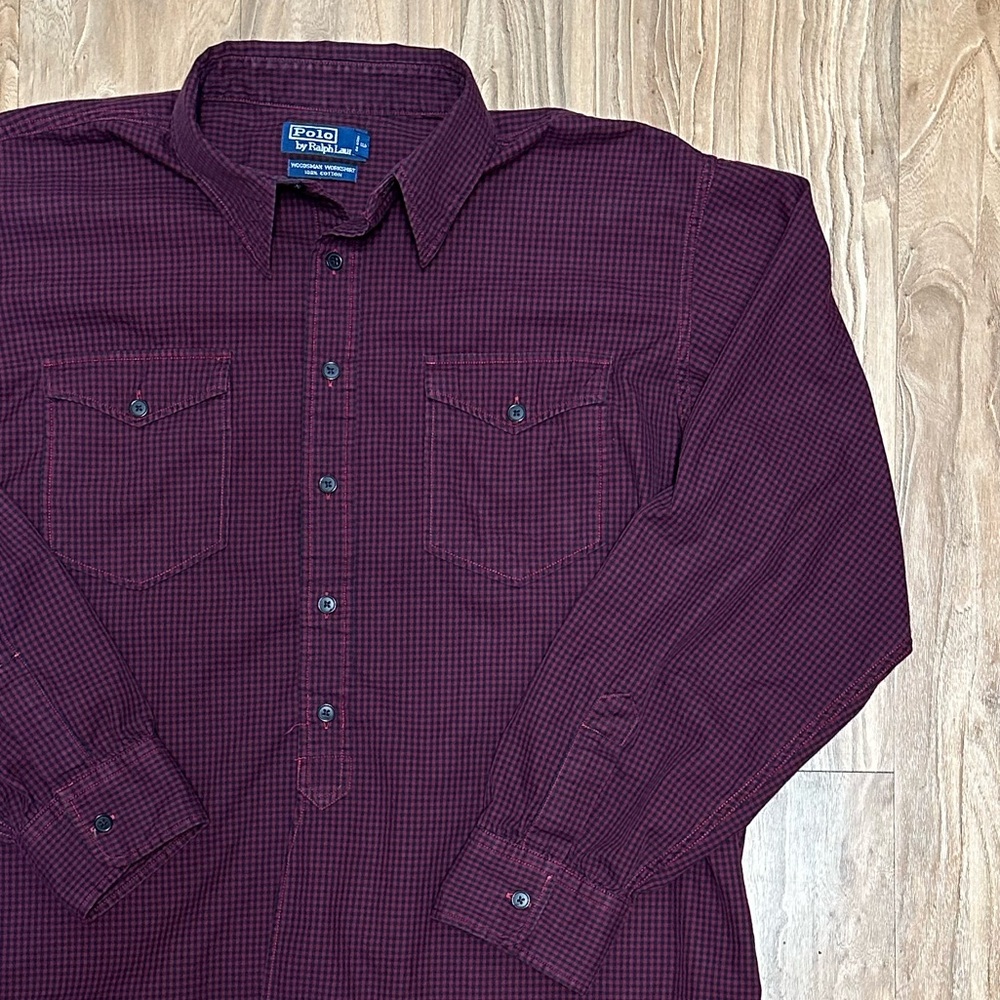 **POLO RALPH LAUREN** Woodsman Workshirt SIZE XL
